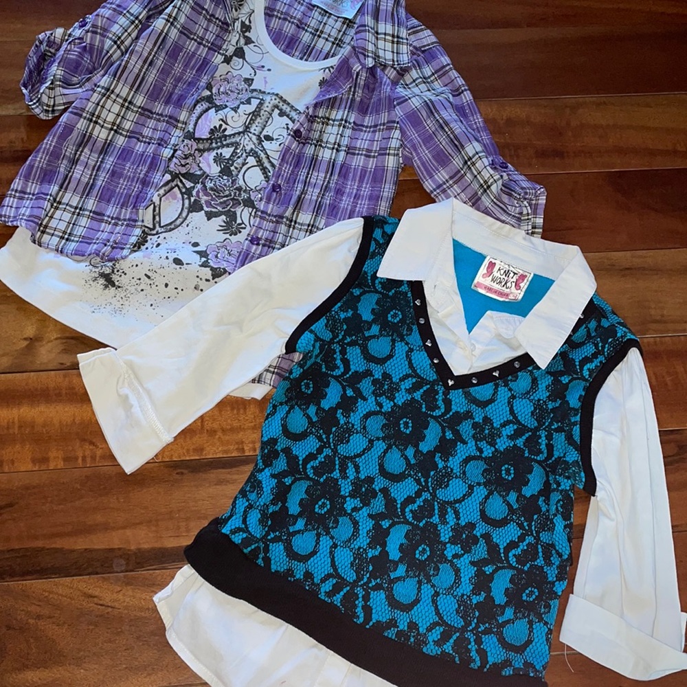 Knit Works Size 6/6X Top Bundle